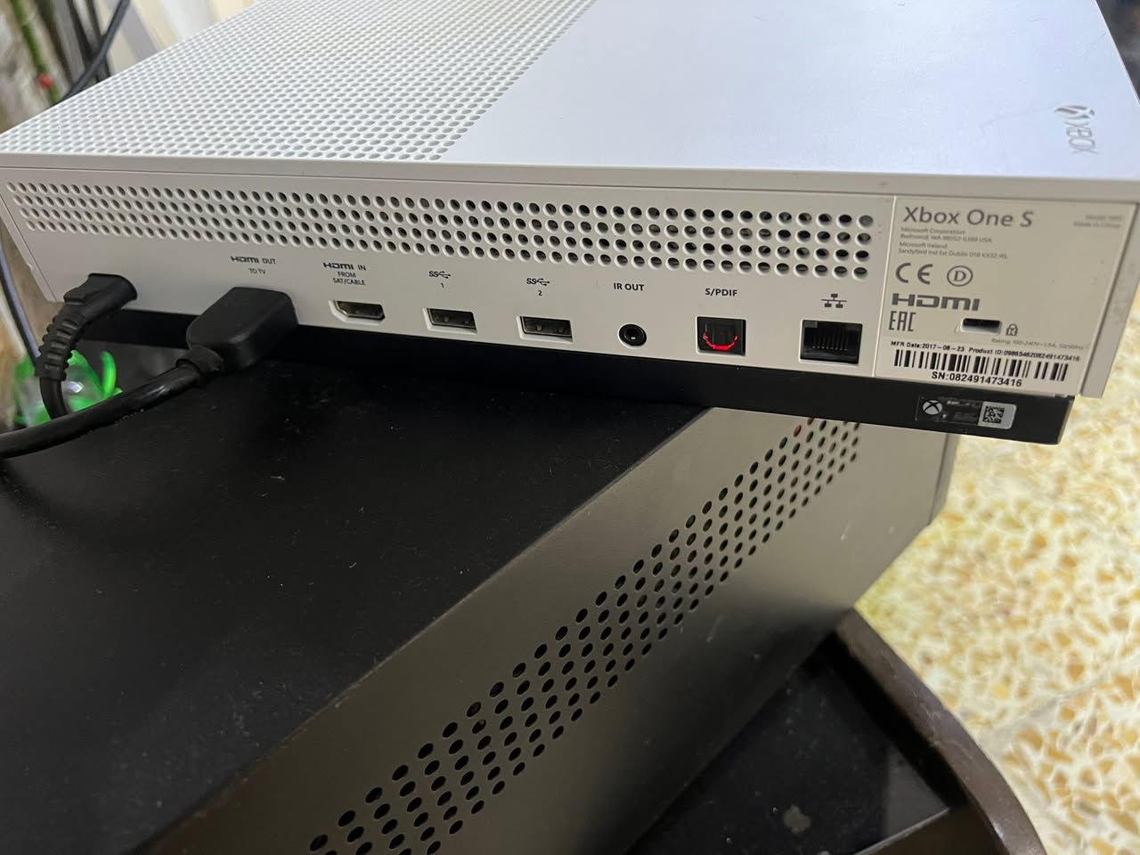 سلام عليكم متوفر اكس بوكس وان اس 500GB لوك ستيكر ممفتوح ولاداخل صيانه وياه جوستك سيرس وكيبلاته  السعر 175 وبي مجال للشراي مكاني بغداد ومتوفر توصيل لكل المحافظات


**إذا كنت صاحب هذا الإعلان وتريد حذفه لأي سبب، رجاءا أرسل رسالة إلى الدعم الفني**