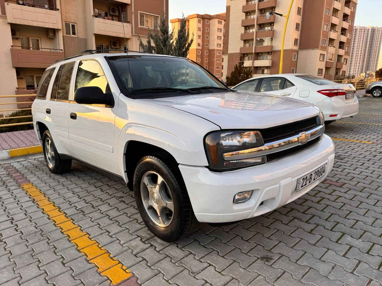 شوفليت بلايزر
موديل 2007 بدون صبغ بدون تعديل بدون تبديل
محرك قبغ ابيض مافتوح كير ومكينه بشرط
حداديه امامي وخلفي جديد بشرط طخم ايطار جديد تبريد تدفأ كهربائيات كله بشرط حجر صالنصه بلادي
ماشيه 130 الف كيلو متر حقيقي
سنويه مجدد لغايه 2030 تحويل حاضر هزه جديد سياره مكفوله شركه جديده مكفوله كفاله عامه داخليه صاج
سعر 124 ورقة بيه مجال بسيط
مكان السياره سليمانيه
رقم تلفون ***********
