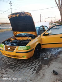 سمند موديل 12 محور كير ومكينه كورلا حديث  سياره جاهزه كل نقص ما بيه  ص...
