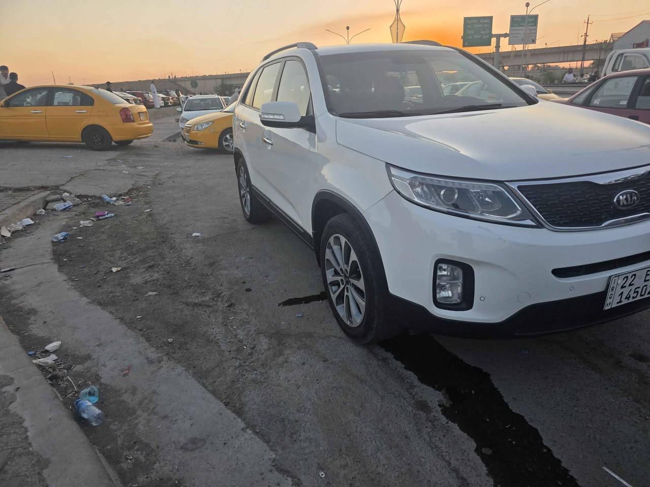 كيا سورينتو موديل ٢٠١٤بدون صبغ كلين بيها بطاقة بنزين فول موصفات سنوية جديد سياره جاهز مال بيت رقم موبايل *********** كركوك, العراق
