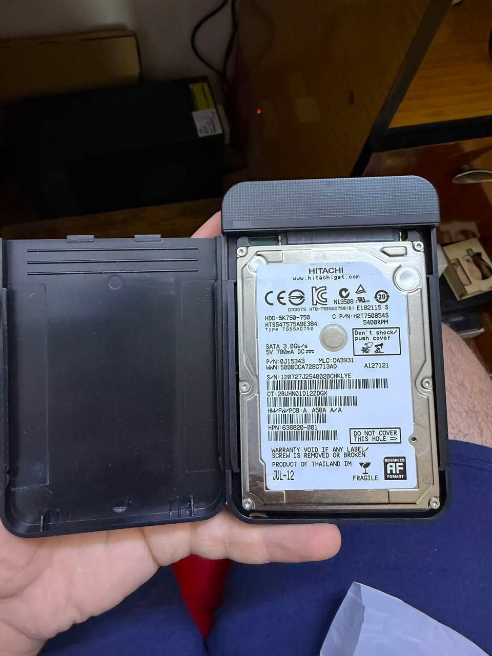هارد خارجي SATA مساحه 750 كيكا جديد اصلي وبي ضمان ب 60 قفل ماعندي توصيل


**إذا كنت صاحب هذا الإعلان وتريد حذفه لأي سبب، رجاءا أرسل رسالة إلى الدعم الفني**