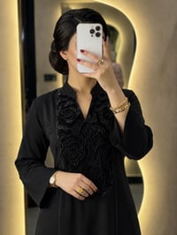 سواد فاحم • مقاسات 38-46 • خامة كويتية
