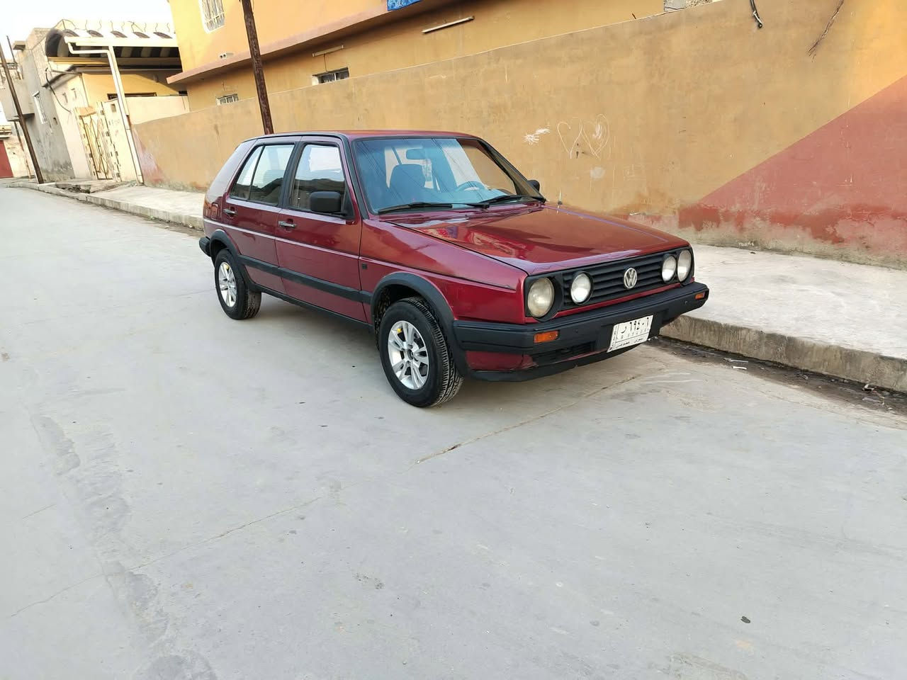 كولف رقم نينوى بدون صبغ محرك كير شرط مشروع وطني سعر32 موصل ***********
