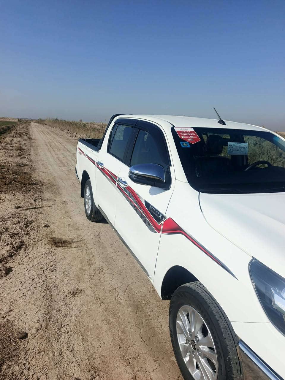 السلام عليكم سياره تيوتا هاي لوكس ٢٠٢٥ ساز زيرو ماشيه ٢٠٠٠ كفاله عامه فول مواصفات رقم واسط انكليزي تحويل مباشر مكان السياره الكوت للأستفسار اكثر الاتصال على الأرقام التاليه/*********** /***********
