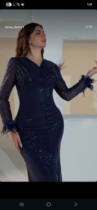 نيلي • جديد • ملبوس ساعتين