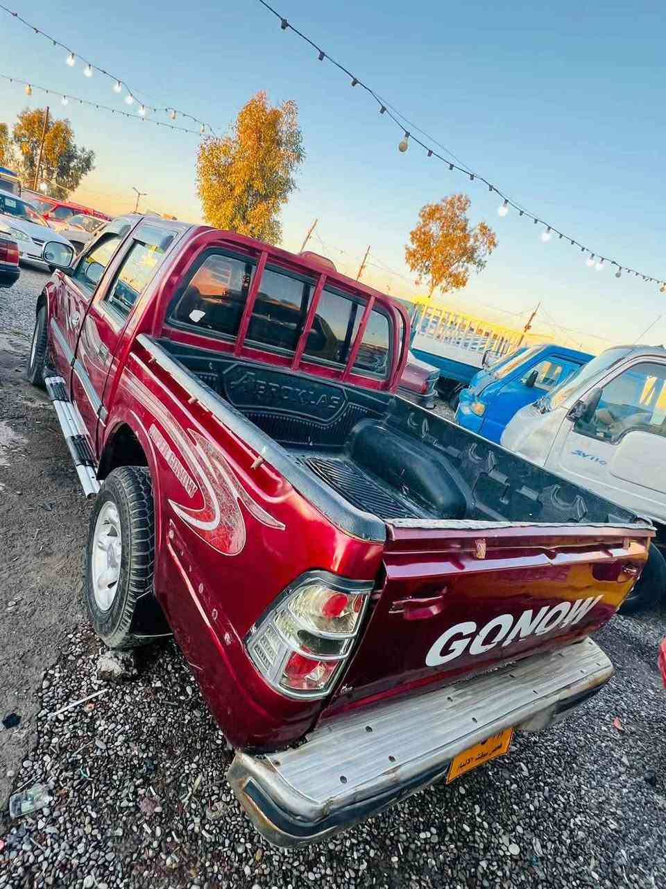 پیکاب گوناو  مودیل 2009  
مەنەفیس
گێڕ و مەکینە بەشەرت
ناو و دەرەوەی وەک یەک جوانە
سعر//30وەرەقە تۆزێک مەجال
شوێن// هەولیر
***********واتساپ ڤایبر موجود أربيل, العراق
