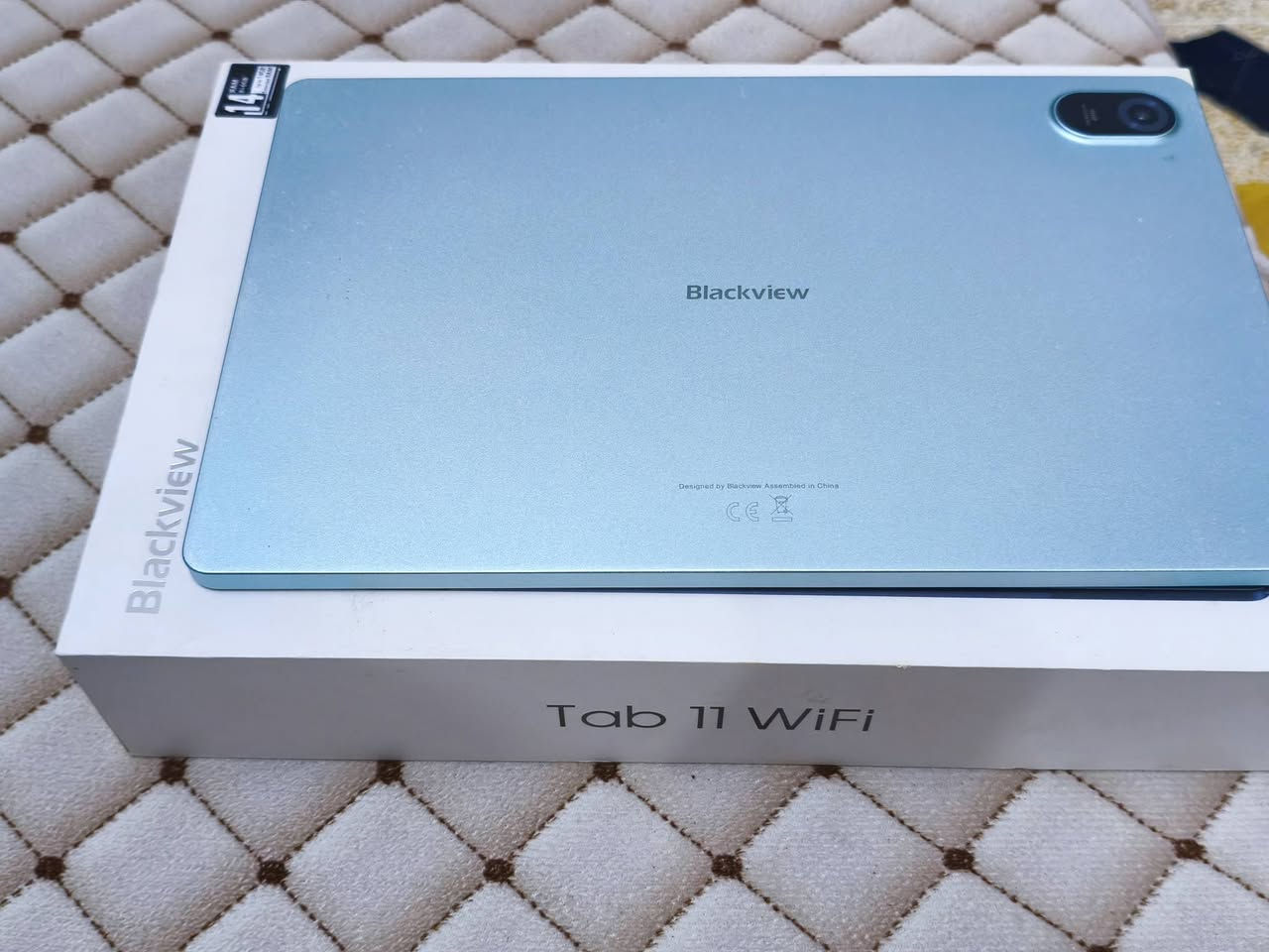السلام عليكم
تابلت blackview tap 11 
بسعر 110  
وبيه مجال 
للتواصل واتساب ***********
