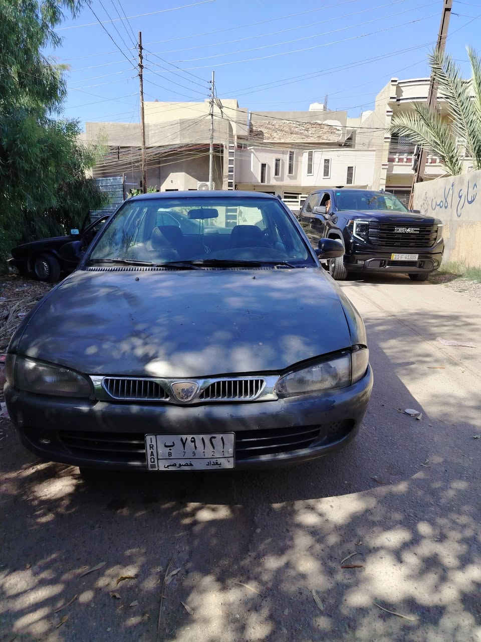 ألسلام عليكم بروتون 2002 كير عادي السياره محرك وكير وصدر وتايرات وتبريد كلهه شغاله رقم بغداد السعر 30 مكاني بغداد هاتف*********** مكلف بنشر أتصل بصاحب السياره
