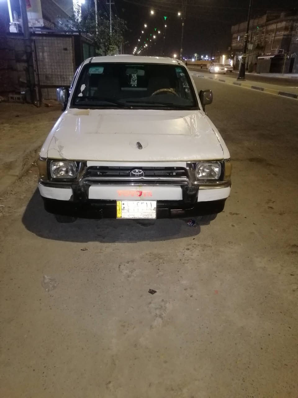 سلام عليكم بيكم ٢٠٠١ رقم قادسيه سنويه ٢٠٢٩ مكفوله  مكينه جديده حداديه جديده تخم تاير *********** عنوان بصره حي شرطه
