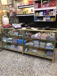 فاترينا • المنيوم ذهبي • ٢م×٥٠سم