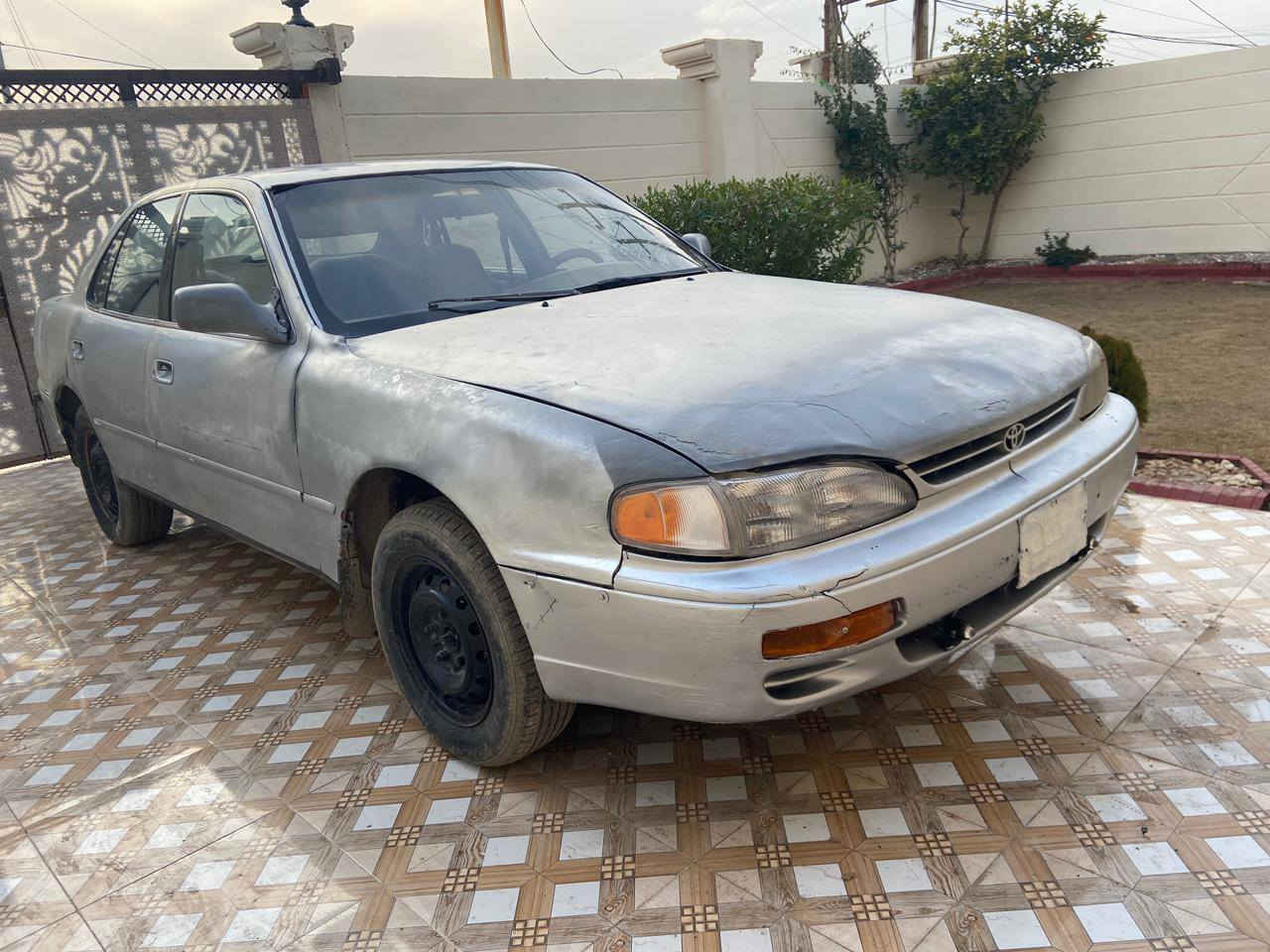 كامري 1996اصل يسرى
فحص بغداد بيها سنويه 

صدر جديد الامامي والصدر الخلفي نص عمر 

باور شغال  مشط جديد شادو 

السياره كهربائياتها  شغاله 

محرك كير شرط لاتنقيص ولا تبخير 

السعر 27 او بيها مجال حك الجيه 

للاستفسار  ***********
