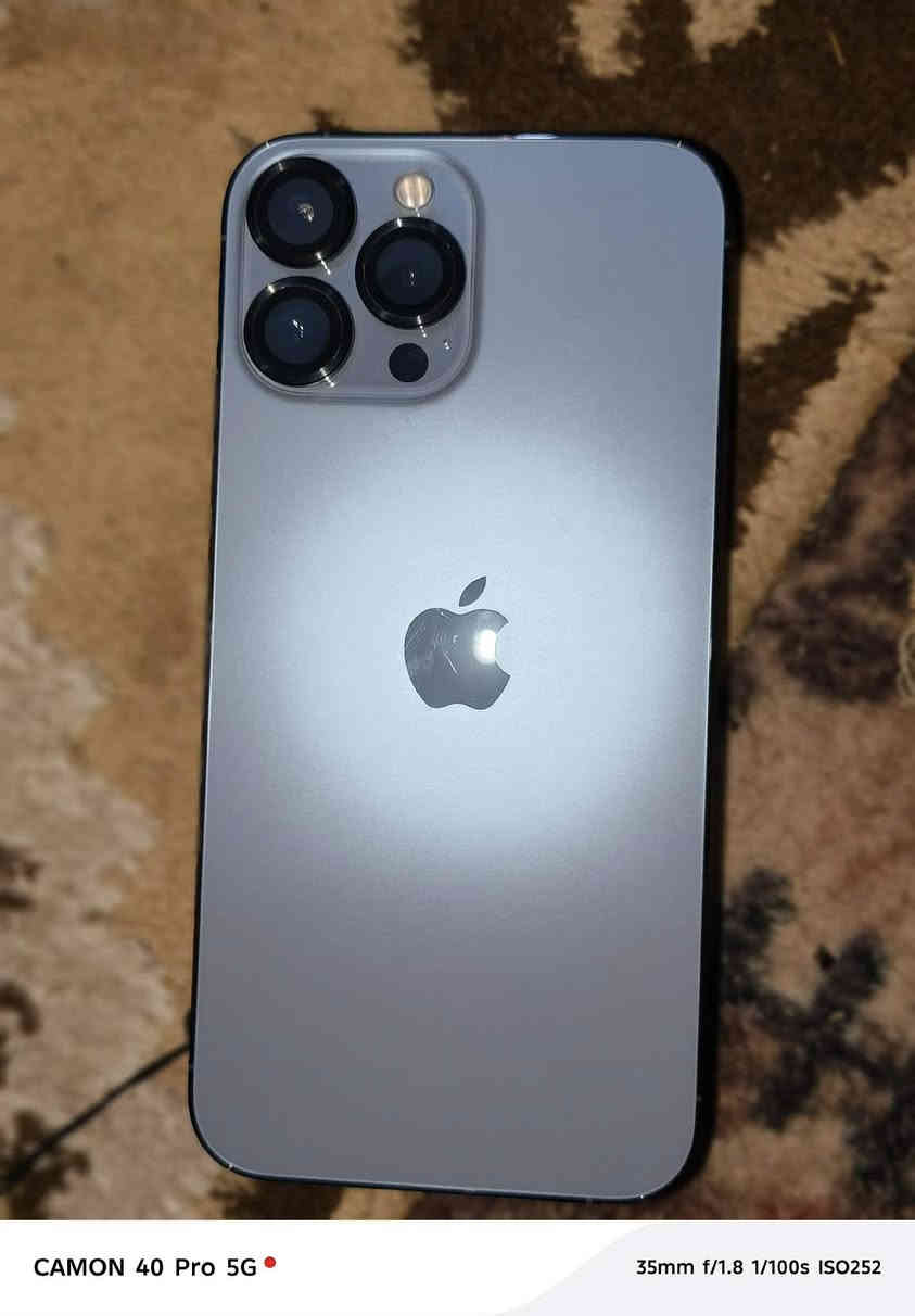 البيع ايفون 13 ابرو ماكس ذاكره 256 بطاريه 95 جهاز نضيف كلش مبدل شاشه اصليه فقط سعر 600ميسان قضاء الميمونه /***********
