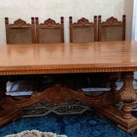 مكلف لنشر  ميز مع 6 كراسي لبيع  سعر جدا مناسب  حجز على خاص  0784756472...