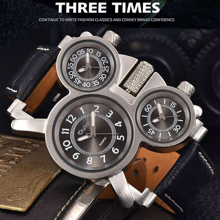 السلام عليكم ورحمة 
التاج الذهبي للساعات الرجالية 
يت يتوفر ساعات غريبه تتكون من ثلاث مكائن وتتكون من ثلاث بطاريات.. 
نضام الكلاسيك.. 
يتوفر لدينا ساعات غريبه منوعات 
السعر 45 الف دينار  
والتوصيل مجاني.... 
التاج الذهبي 
واتساب
 ***********
