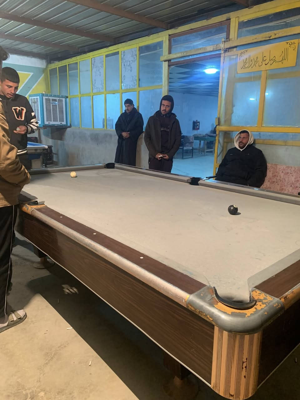 ميز بليارد للبيع تعال خاص ودلل او اتصل ***********
مكاني ديالى خان بني سعد
