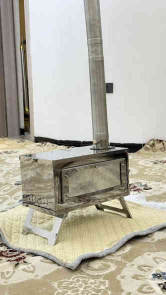 صوبة حطب للتخيم  قابله للطي معدن ستيل ستانلس السعر 100 الف يوجد توصيل***********
