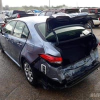 شباب كورلا ٢١ امريكي حادث قبق جنطه وجاملغات خلفيه وبيها بارد بالباب خا...