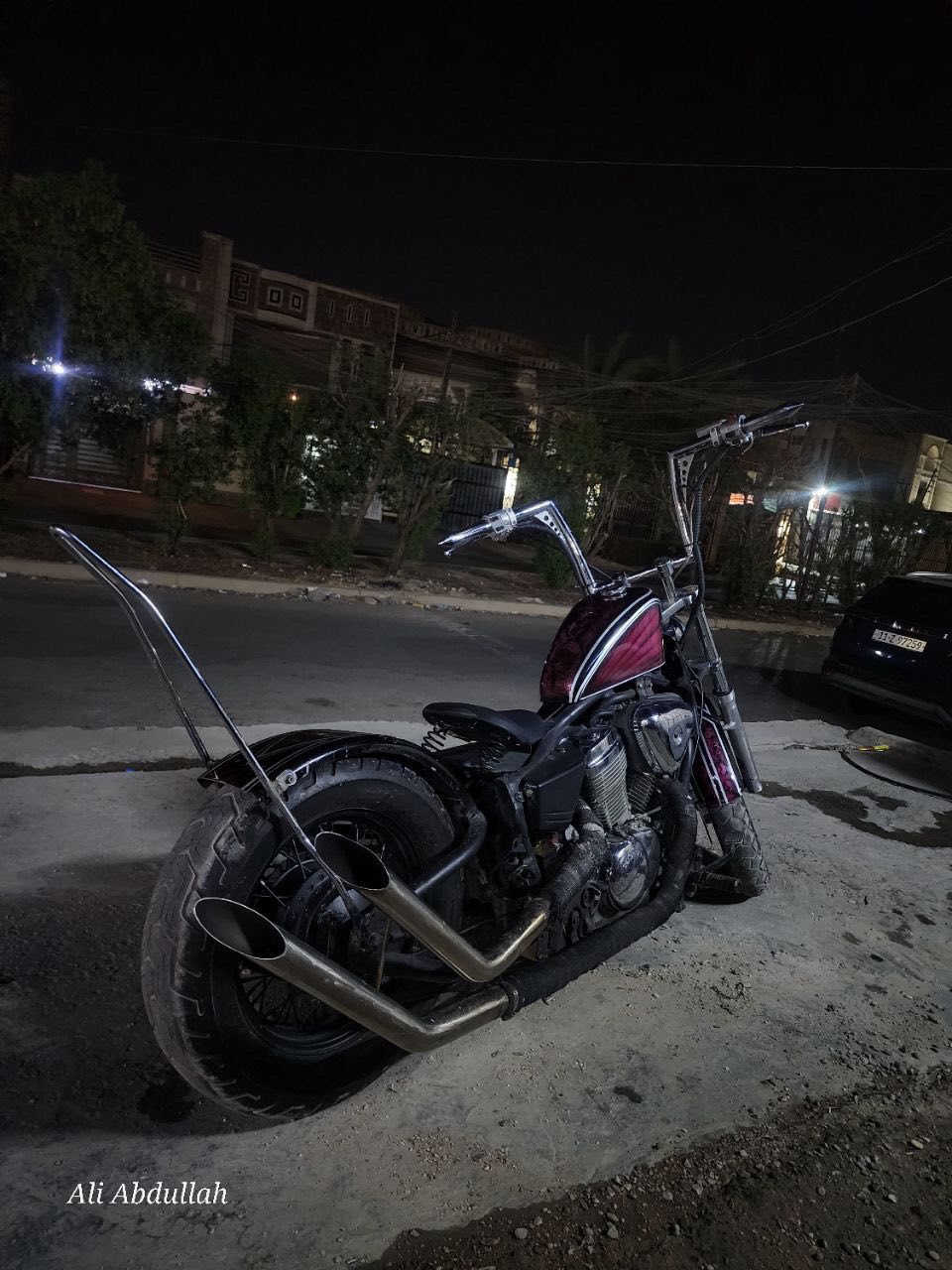 السلام عليكم
هوندا ستد بوبر 400cc
دراجه محرك وكير خير من الله وعليها ادامه جديده
بلكات NGK - فلتر دهن - دهن جديد - باتري جديد - تنضيف كابريتر 
الدراجه عليها تانكي تابوت موشم وستيرن ولقم طوال وصالنصات طوال صوت طرب يشك شك بيها شلعه ومعدل فول
الدراجه بيها نقوصات بسيطه 
مكاني بغداد البلديات 
السعر (1550) وبيها مجال قليل حك الجيه
(الدراجه بدون اوراق مكاتبه فقط )
  *********** متواجد واتساب
