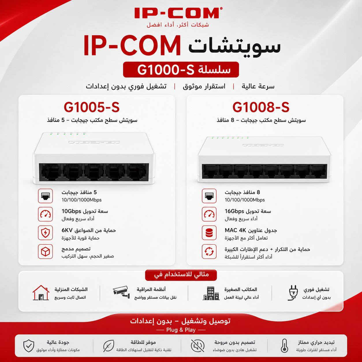 IP COM 
خلي اختيارك صح وخلي شبكتك مستقرة والاسعار ثابته 
كلشي تتخيلة متوفر ✔️✔️✔️
لكثرة المواد تم تحديد الاكثر طلبا📎📎📎
ارسلي صورة المنتج✅️✅️
واني ازودك بالسعر 📧📧📧
الاسعار خاصة لوكلائي 
توجد خدمة توصيل🚚🚚🚚
الحجز خلال الرقم☎️☎️☎️
***********
بغداد-شارع الصناعه-مدخل فرع صاج الريف🚦🚦🚦
