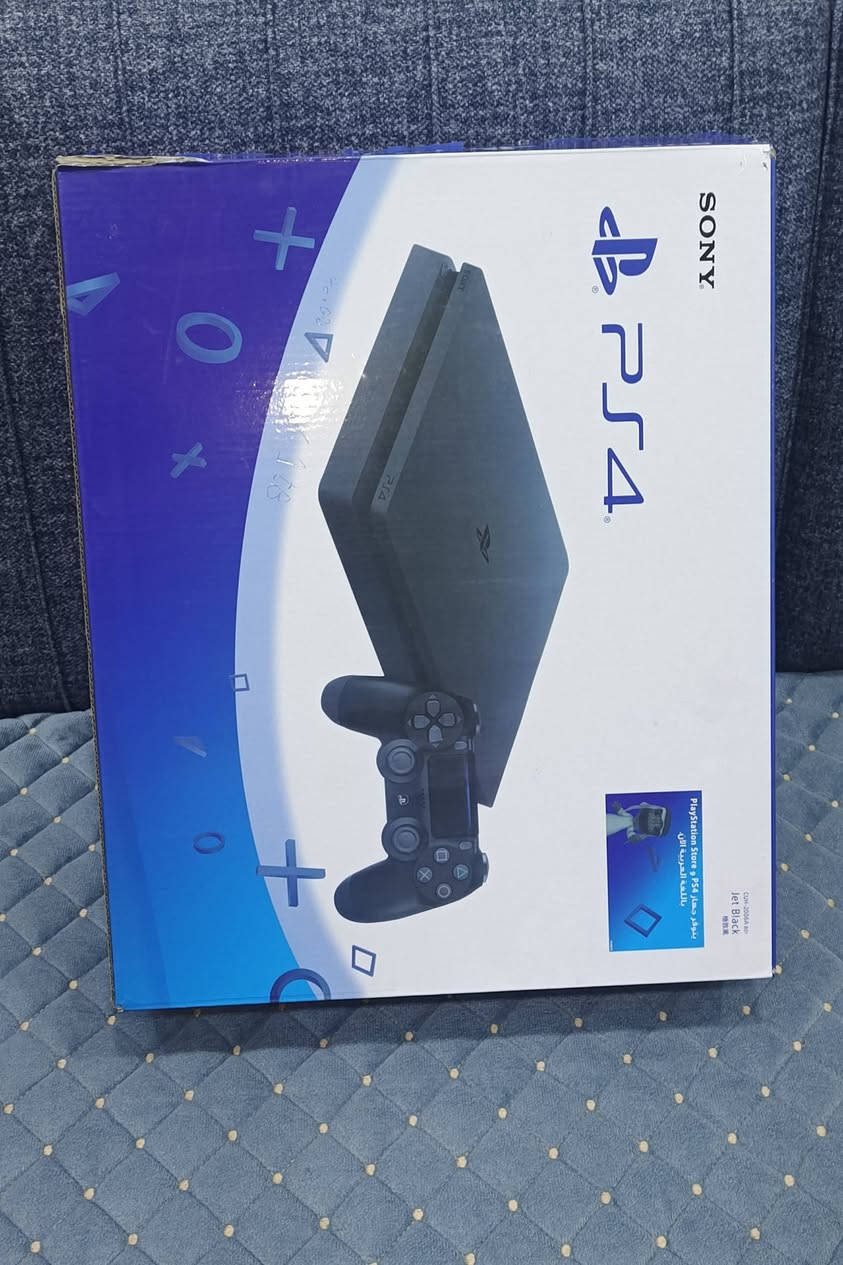 للبيع جهاز PlayStation 4 Slim Online  نظيف جداً وما مفتوح نهائياً وما داخل صيانه.
🎮 السعة: 500GB
🎮 الحالة: نظيف جداً 
🎮 عدد اليدات: 2 يد 
🎮 الألعاب:
God of War
Ghost of Tsushima
📦 الملحقات كاملة
💰 السعر: 260,000 دينار عراقي 
📍 المكان: النجف
📞 للتواصل واتساب: ***********
