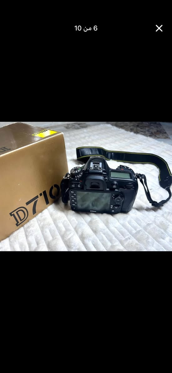 للبيع
كامرا نيكون 7100 نضافة فول 

مع عدسة الأصلية 55-200  مع نضافة العدسة استخدام قليل  

كاملة ملحقات. من  

بطارية الأصلية. 

وجنطة مقسمة  

رام اصلي 

للاستفسار الاتصال ***********

مستعجل عل بيعها السعر 520 يوجد توصيل جميع محافظات العراق 

والصور تسولف  اي استفسار  أني حاضر
