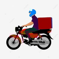 دلفري حر • توصيل بدراجة • الكوت