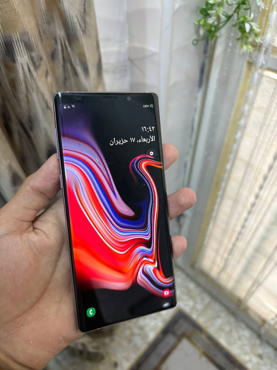 للبيع سامسونج نوت 9 ذاكره 128 جهاز شرق اوسط كله شغال خطين ما مبدل بي شي فقط هاذه الفطر موضح بل شاشه خفيف كلش وما ماثر عل لمس نهائيه شرط الفحص ولون مميز نادر السعر 150 وبي مجال للشراي قليل واتساب *********** واتساب فقط واتساب ركز
