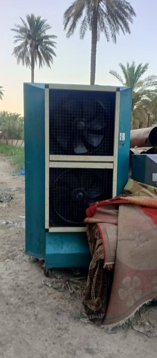 السلام عليكم 
مبردة كبيرة في كربلاء مروحتين واتر بم 3 مبردة نظيفة وجديدة الي يريدهة للمواكب يتصل ويدلل للاستفسار ***********
