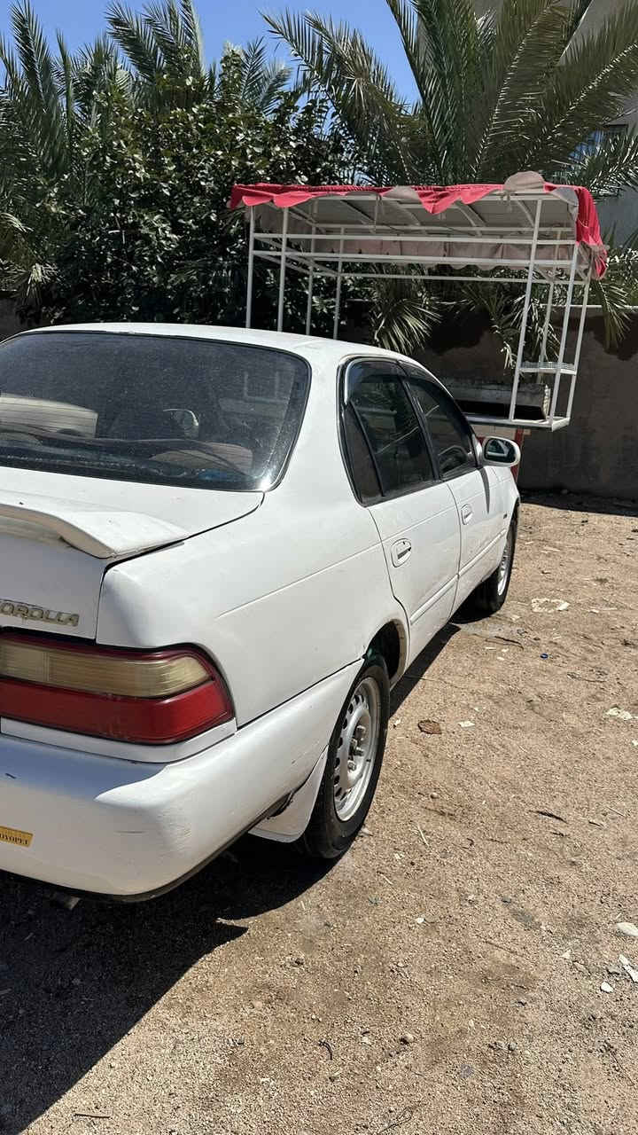 السلام عليكم جمعه مباركه على الجميع كورلا 92مكينه كير تبريد تخم تاير  حداده تمام ظربه جاملغ خلفي موضح ب الصوره سعر 58وبيه مجال السياره بسمي مكان السياره البصره ابو الخصيب يوسفان***********
