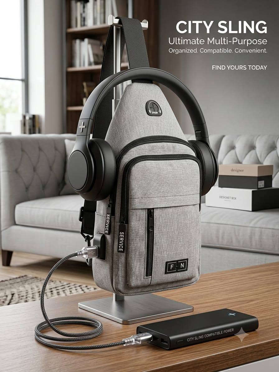 ​🌟 جديدنا! حقيبة الصدر العصرية والأنيقة (Sling Bag)! 🌟
(تصميم مريح وأنيق للحمل اليومي! كما في image_0.png)

​لماذا هذه الحقيبة؟

🔹 تصميم "City Sling" متعدد الأغراض ومنظم (انظر الصورة image_2.png)

🔹 فتحة مخصصة لسماعات الرأس (متعارضة!) (انظر الصورة image_3.png)

🔹 جيوب متعددة لتنظيم أغراضك الأساسية بسهولة.

🔹 مصنوعة من مادة بولي كانفاس متينة وقابلة للتنفس (انظر الصورة image_3.png)

​تصفح الصور لرؤية الألوان المتوفرة:

🔵 الأزرق الأنيق (image_0.png)

⚫️ الأسود الكلاسيكي (image_1.png)

🔘 الرمادي العملي (image_2.png & image_3.png)

​🔥 سعر الحرق: 5000 دينار عراقي فقط! 🔥

​✅ يوجد توصيل لكافة أنحاء العراق 🇮🇶

إذا تطلب 5 قطع فما فوق توصيل مجاني

​للحجز أو الاستفسار، راسلنا على الخاص 📩 أو اترك تعليقاً 👇

او راسلنا على الواتساب ***********

لا تفوت الفرصة، الكمية محدودة!

​#حقائب_صدر #حقائب_رجالية #أزياء #تسوق #عراق #بغداد #SlingBag #DailyCarry #DailyStyle #Fashion #Style
