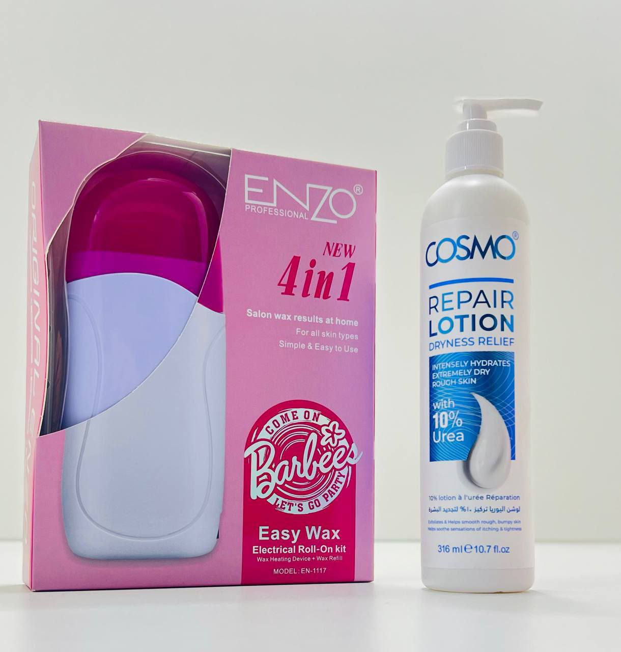 ✨ نعومة، ترطيب، وإزالة شعر باحتراف من البيت
دلّلي نفسچ ببكج يوفر عليچ الوقت والجهد وينطيچ نتائج الصالونات 🌸

🤍 لوشن كوزمو ريبير (Cosmo Repair Lotion)
الحل الفعّال للبشرة الجافة والخشنة جداً!
✔️ تركيبة قوية بـ 10% يوريا لتجديد الخلايا وترطيب عميق
✔️ يقشّر بلطف ويخفف الخشونة والجلد الميت
✔️ يرمم حاجز الرطوبة ويهدّي الحكة والشد
✔️ سريع الامتصاص ويترك البشرة ناعمة ومريحة من أول استخدام
💜 أحدث إصدار من جهاز رولة الشمع – ENZO
بكج متكامل وسهل للاستخدام بالبيت 👌
🔹 جهاز الشمع
🔹 شاجور شمع
🔹 ورق شمع
🔹 من ماركة ENZO الأصلية
#فولو #فولومي #فولورز #اكسبلور_فولو #ضيفوني #الاكسبلور_فولو💕 #بيع_لايكات #لايكاتكم_تسعدني #حب #تعليقات #تعليقاتكم_تسعدني😍 #تعليق #تعليقاتكم_تسعدني #متابعة_للبيج #ضيفو #اكسبلور #لقطة #لايك #دعم #تفاعل #لايكات #كومنت #كومنتات #اكسبلور#مشاهدات #محمود_الجبلي #مشاهير #اكسبلور #fyppppppppppppppppppppppp #مالي_خلق_احط_هاشتاق #الشعب_الصيني_ماله_حل


**إذا كنت صاحب هذا الإعلان وتريد حذفه لأي سبب، رجاءا أرسل رسالة إلى الدعم الفني**