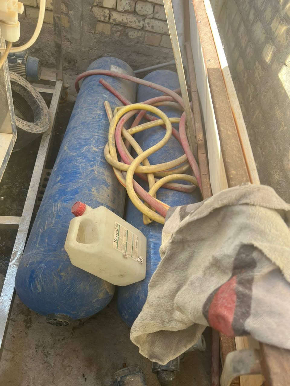 ياالله
بيع سريع 
محطه ام الالف ماطور عامودي 3ونص احصان ضغط عالي 
ماطور عامودي لاخ 2ونص احصان 
ماطور بوستر ترس دبات 
تأسيس حار غسل عكسي فزل واحد حجم 16
جاميو عدد2
منبرين املاحه فوك 50
خزانات حجم 5000عامودي الأصلي 
العدد2
السعر مناسب جداا جداا مليونين ونص للاستفسار ***********
