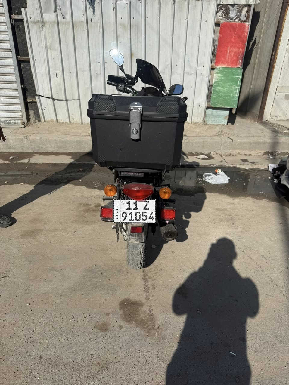 ‏سلام عليكم دراجة مقفولة كفالة عامة مكان بغداد الشعب للبيع بوكسر 23 سعر خاص***********
