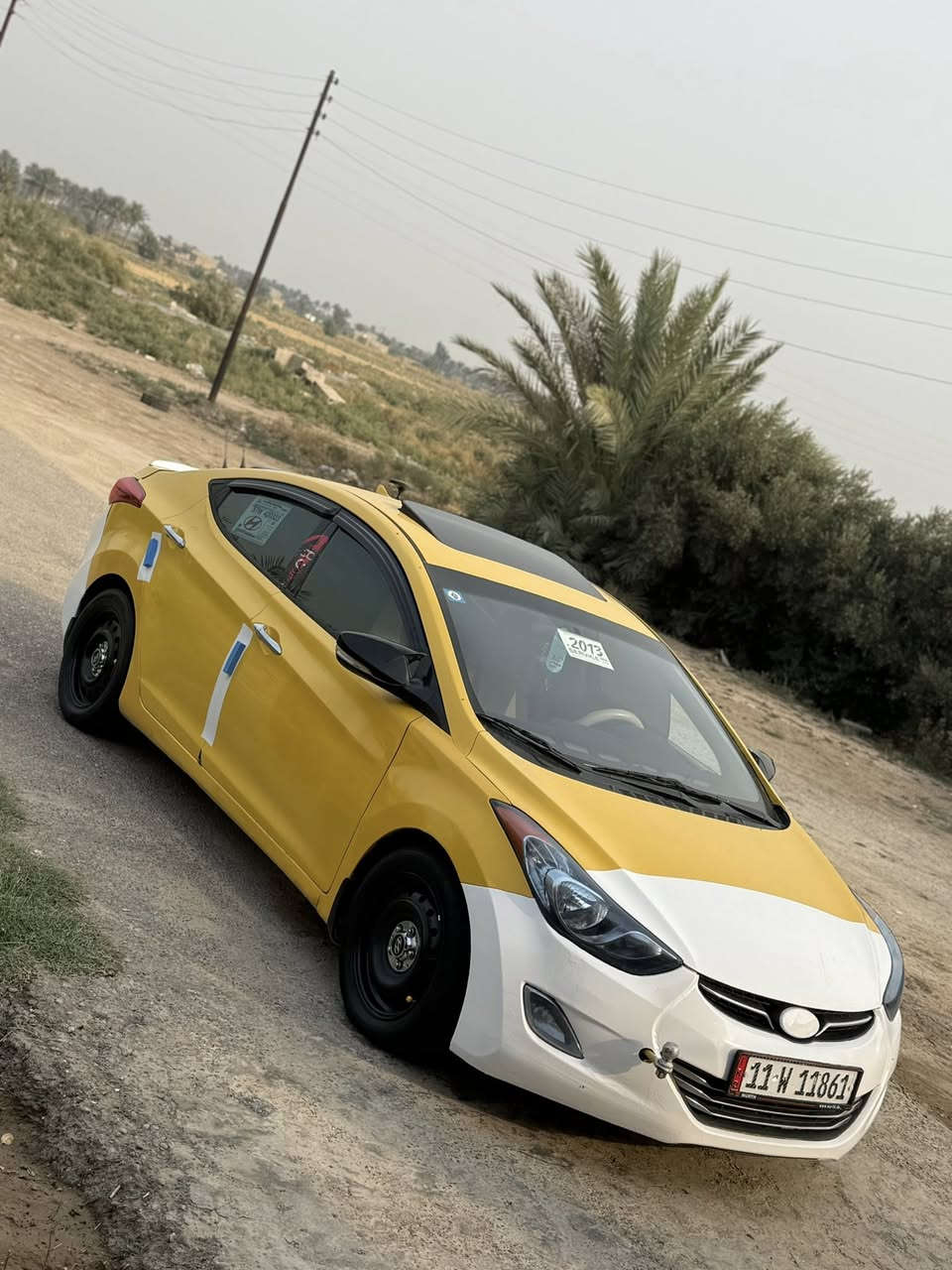 السلام عليكم النترا 2013 وارد امريكي ضررها جاملغ بدون دواخل فقط كلها ليبل واحد رقم بغداد دولي بأسمنا تحويل مباشر سنوية للـ30مصفره هيئه وغرامات هزه جديده محرك 1800 محرك وكير مكفولات تبريد شغال تخم تاير جديد حدادية امامي وخلفي جديد شاشة ملكه 14 كامره حساسات خلفية تحكمات ستيرن سيارة جاهزه السعر 100بيع فقط الأستفسار اكثر (***********) العنوان رمادي،
