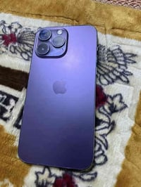 ايفون 14 برو ماكس ذاكره 256 بطاريه 83 جهاز نضيف كله شغال مامفتوح فقط ب...