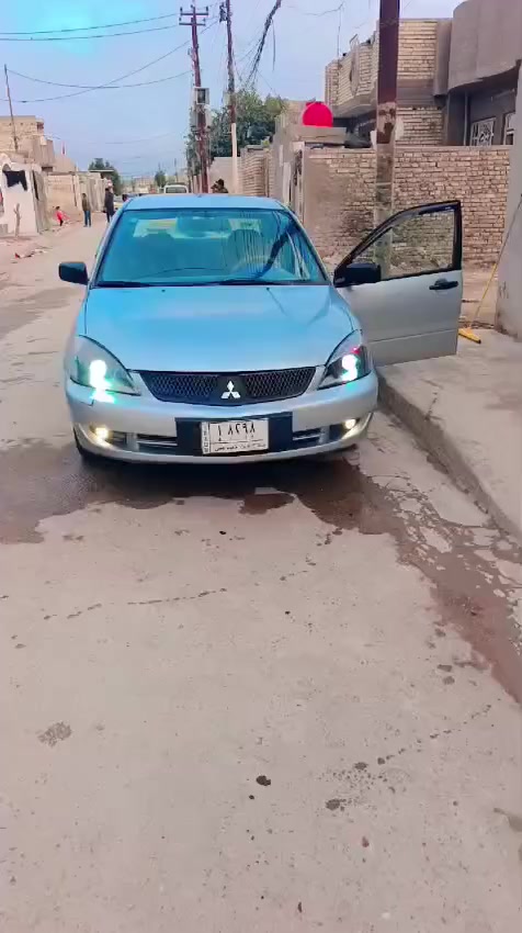 لانسر موديل 2006رقم صلاح الدين السياره برغي مامفتوح بيها جديده أي نقص ماكو صبغ عام  بس لون فرن فقط زراك لايت شاشه كبيره حساس سعر 73بسمي ساكن بغداد الشعب رقم الهاتف ***********
