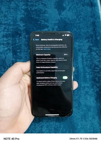 ايفون اكس ماكس ذاكره 256 جديد التلفون بطاريه 80  مبدل شاشه وكاله 145 ٠...