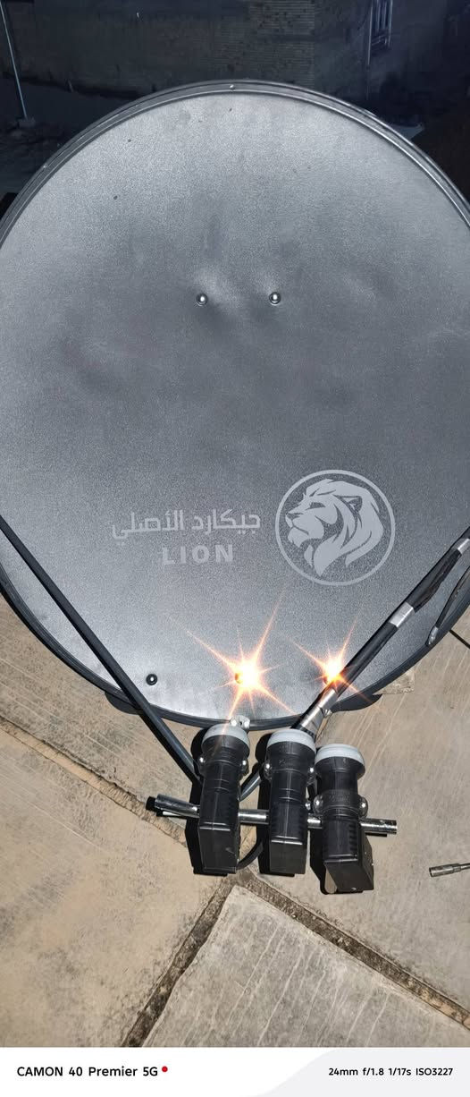 من أعمالي في محافظة ذي قار
منطقه الحسينات
تم تنصيب الأقمار المجانية فقط 
قمر 🛰🛰🛰الياهسات والتركماني
قمر التركي 🛰🛰🛰42 شرقً
قمر🛰🛰🛰🛰 الأذري 46شرقرقاً
للمزيد من المعلومات الاتصال*********** أو مراسلة الصفحه

