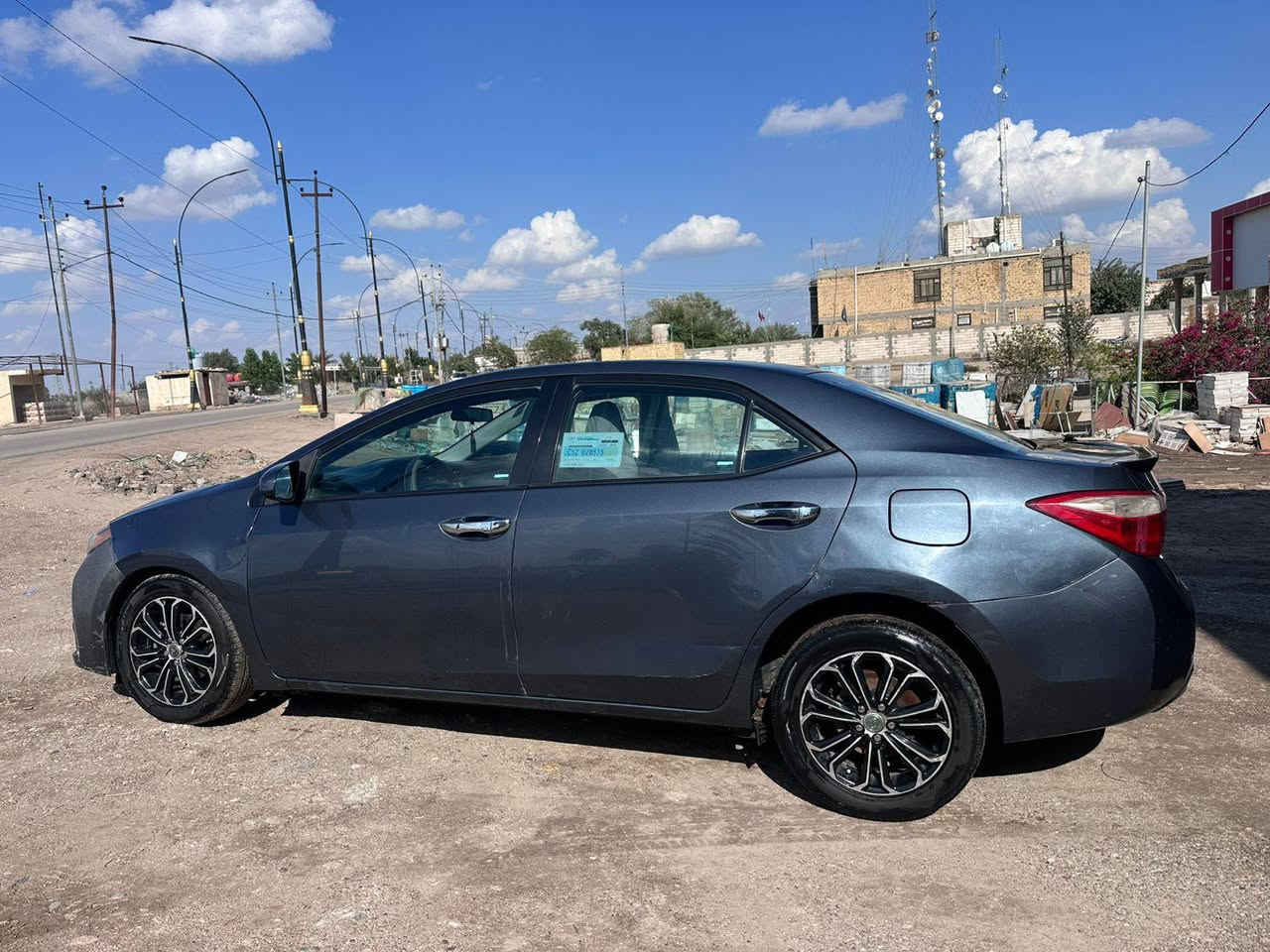 كورلا موديل 2015رقم بغداد الدولي بسمنه 
الضرر جاملغ وبارد بالباب محرك 1800
السيارة جاهزة محرك وكير مكفول تبريد حداديه تخم تاير 
السعر 110
العنوان ذي قار ناحية الطار 
التواصل وات ساب او اتصال 
***********
***********

مكلف بالنشر التواصل على الرقم ناصرية, ذي قار
