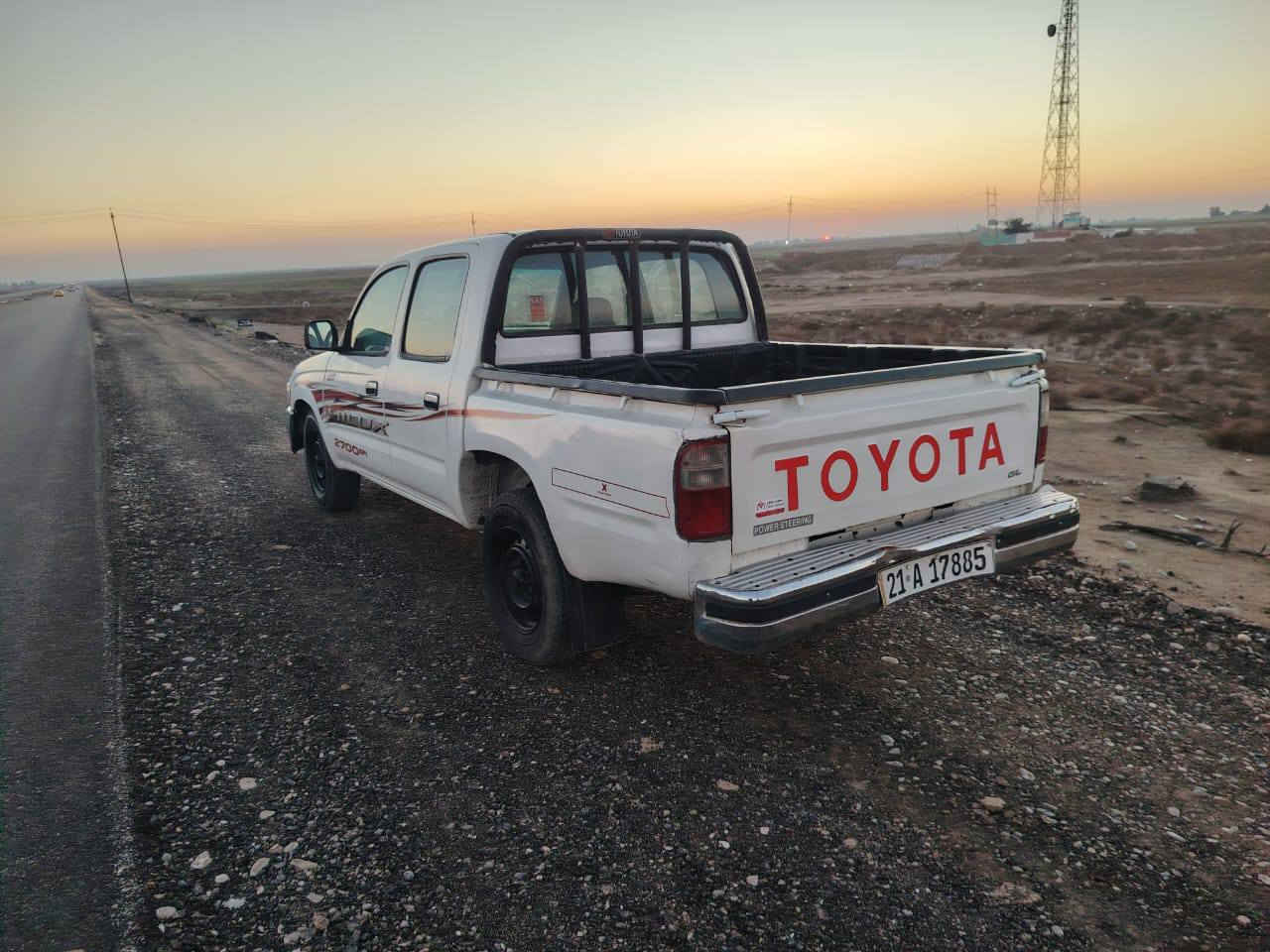 سلام وعليكم سياره للبيع تويوتا الفين 2001 جديده باور ستيرن كشن منفصل تبريد سياره مال جناي مابيها اي نقص جديده بيها باب البدي صبق وشويا براس البنيد رقم سليمانيه دولي سعر98 مكان ديالى العضيم ***********
