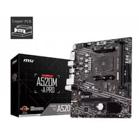 MSI A520M-A PRO • رايزن ٣٠٠٠/٥٠٠٠ • DDR4 ٤٦٠٠MHz