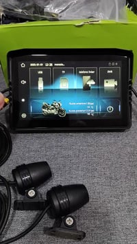 شاشة دراجة • ٦٫٢٥ اينج • بلوتوث كاربلاي