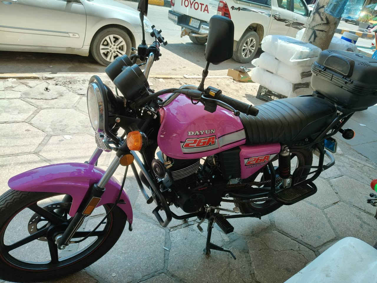 سلا عليكم
دراجة دايون نفخ موديل 23 
اوراق اصوليه مكينة 200 
مكاني ديوانية 
سعر خاص


**إذا كنت صاحب هذا الإعلان وتريد حذفه لأي سبب، رجاءا أرسل رسالة إلى الدعم الفني**