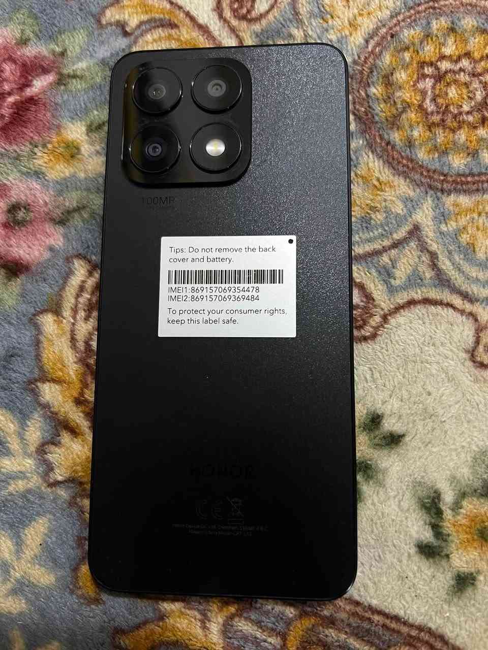 السلام عليكم جهاز هونر HONOR X8a.نضيف ماداخل تصليح ذاكره 128
سعره كلش مناسب 180 وبي مجال كلش بسيط
العنوان بغداد مدينه الصدر 
***********
