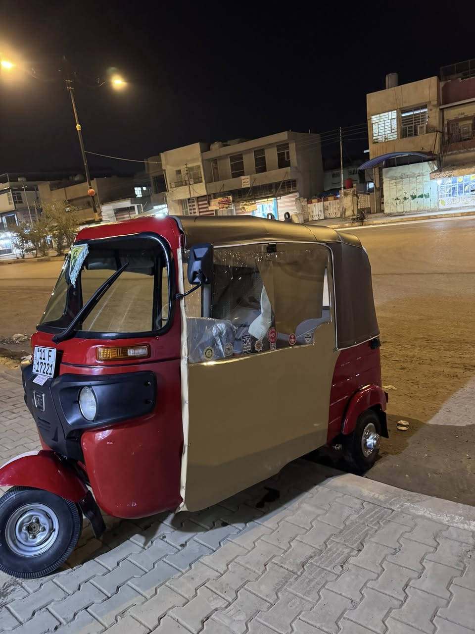 التفاصيل بلفيديو شوفه يلا تتصل مو تتصل وتكلي شبيها
تكتك 2020 رقم بغداد لوحات انكليزي تحويل ثاني يوم مصبوغة عام للجمالية مكينة مكفولة التكتك كاملة مكمله من اي نقص تاخذها كبل للشارع مكاني ديالى بعقوبة شارع جرف الملح شراي اتصل ودلل *********** السعر 6 ملاين وبيها مجال
