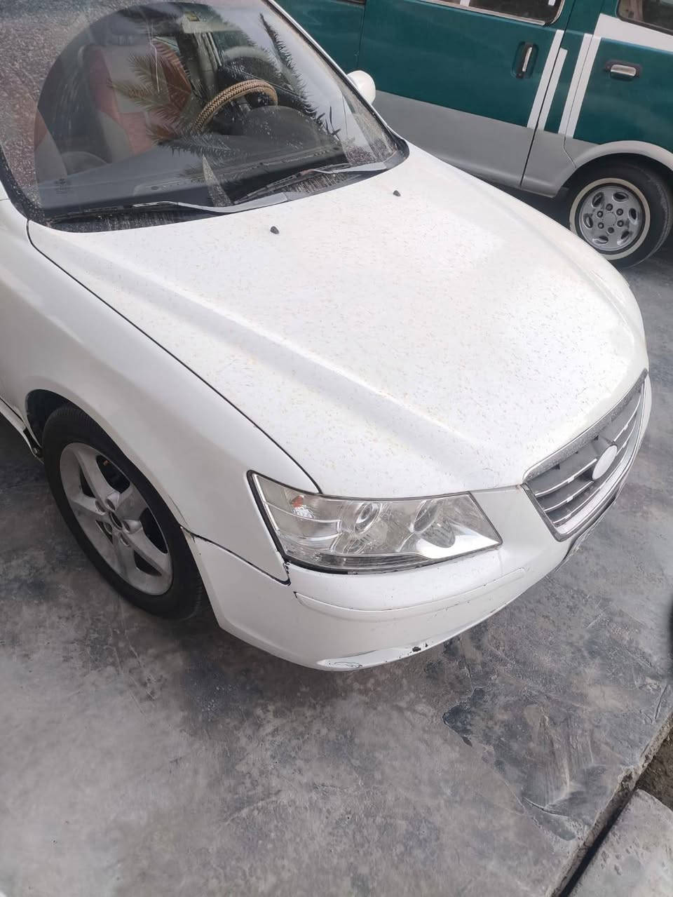 سوناته 2007 محدثه 2010
فول مواصفات 
تنته
تحكم ستيرن
تخم تاير 
شاشه
ويل 17 رياضي
محرك 2400 دوش
رقم أنبار
يدات نيكل 
تبريد ثلج
السعر 100 وبي مجال
شعندك مراوس نزل 
***********
