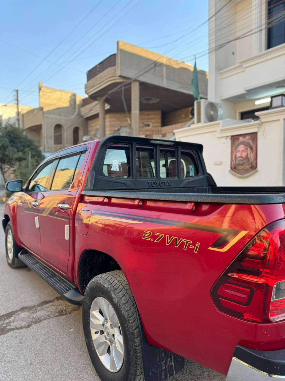 السلام عليكم 
هايلوكس 2019
مكفوله من الضربه والصبغ وكير ومحرك 
محرك 4سلندر
العنوان بغداد
رقم الهاتف :***********
