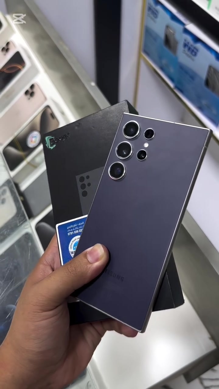 سامسونج S24 ذاكره 256  ضمان  الجهاز جديد بمعنى الكلمة لون مميز   سعر مليون  🔥
_______________________________
‏Your iPhone Store | متجرك للآيفون 📱
✨ أحدث أجهزة الآيفون (جديد ومستخدم نظيف)
✅ ضمان حقيقي وفحص دقيق
  {توصيل لكافة المحافظات]
ملاحظة / يوجد بيع على الاقصاد المريح لحاملي بطاقة ماستر كارد 
العنوان / الفرع الأول - الديوانية - قضاء البدير    / الفرع الثاني - النجف - شارع نصر مهندسين - قرب طريق الجنة 
👇 للطلب والاستفسار تواصل معنا دايركت
واتساب - ***********

