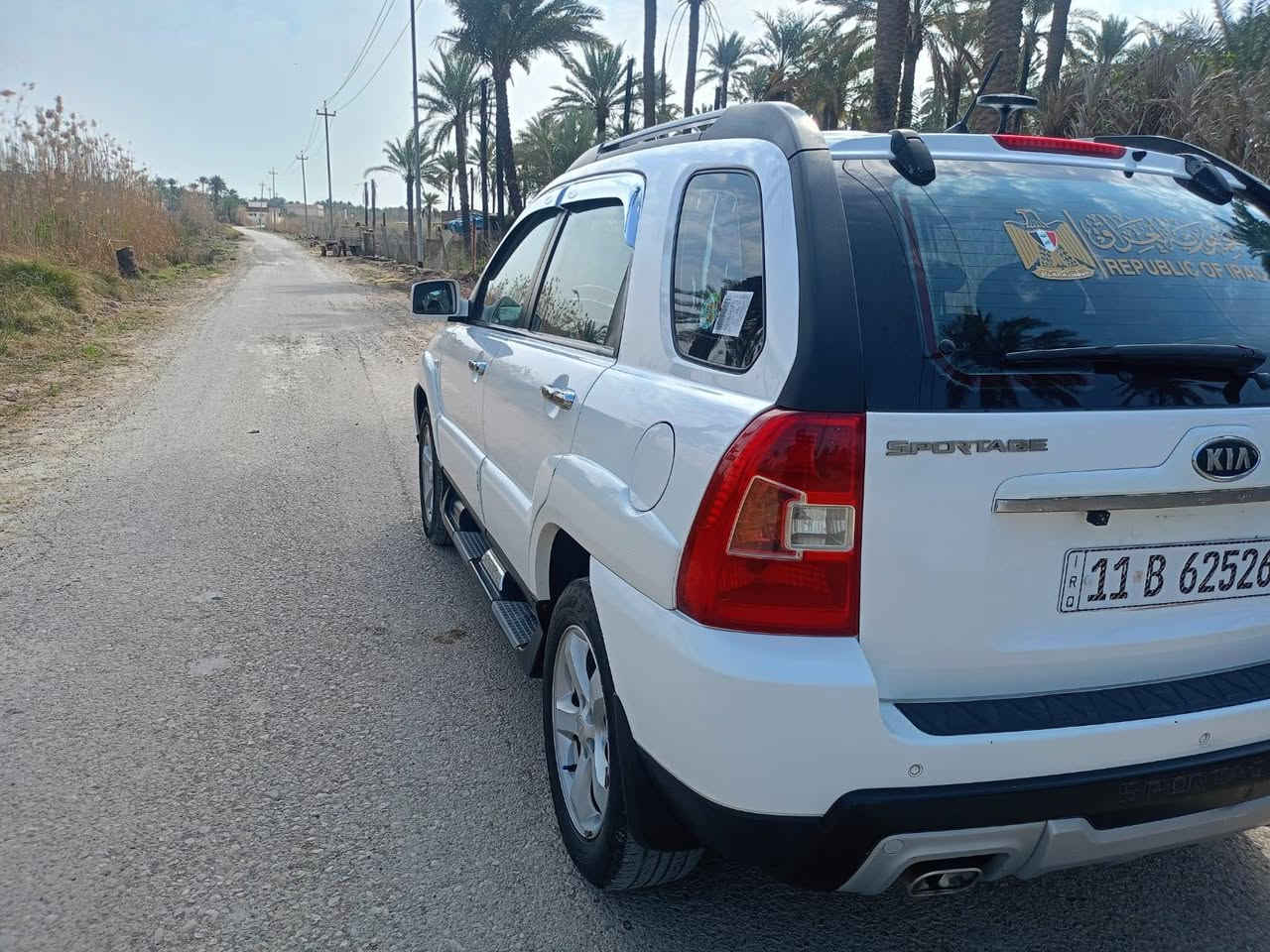 ياالله السلام عليكم كيه سبورتج موديل ٢٠٠٩ خليجي مقفول بدون ضارر بدون صبغ ميكانيك مقفول تبريد ثلج خير من الله صدر امامي خلفي جديد سياره احله من صوار رقمه بغداد دولي سنويه ٣٠ سياره فول مواصفات عده لبصمه مكان ديالى بعقوبة رقم اتصل على صاحب سياره *********** سعرها ١٢٦ بيه مجال لطيبين
