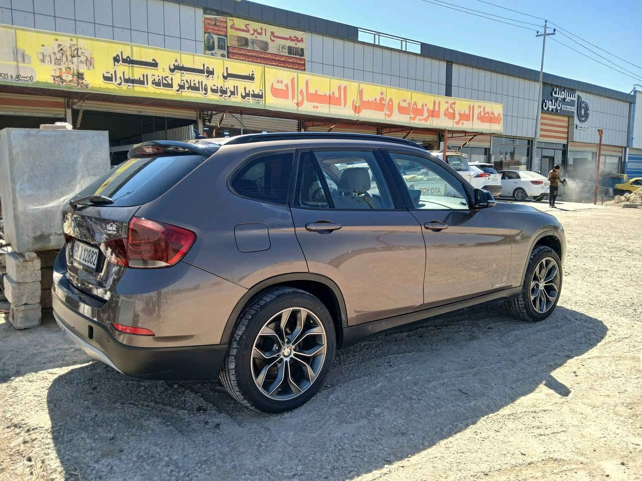 Bmw x1 2013 
محرك كاز سوبر 
محرك ٤ سلندر 
صبغ ٣ قطع فقط ابيع حزام 
تخم تاير جديد 
هزة جديد
السيارة وارد يابان 
مكان ديالى بعقوبة 
رقم سليمانية 
السعر ١١٥ وبي مجال 
***********
